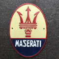 Maserati Cast Iron Sign