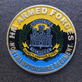 H M Armed Forces Northamptonshire Regiment Cast Iron Sign