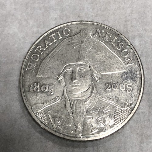GB 2005 £5 Coin Commemorating The 200th Death Anniversary Of Lord Nelson