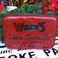 Welchâs Dairy Caramels Vintage Tin