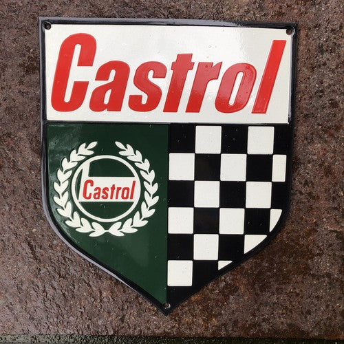 Castrol Enamel Sign
