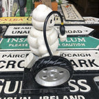 Michelin Man Inflating Tyre Cast Iron