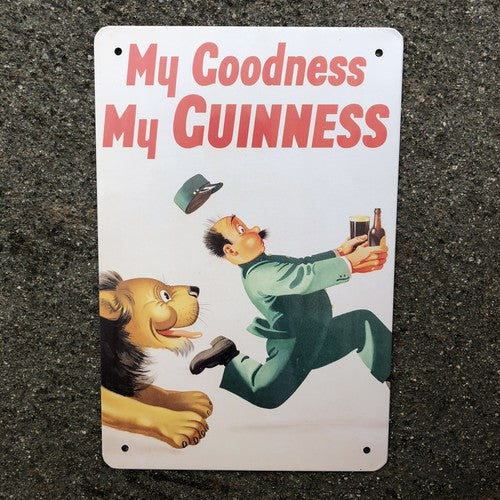 My Goodness My Guinness Metal Sign New Design