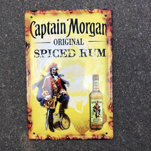 Captain Morgan Original Spiced Rum Metal Sign