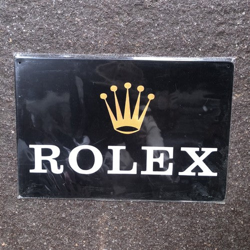 Rolex Metal Sign