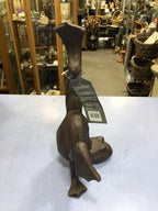 Frog Doorstop Cast Iron