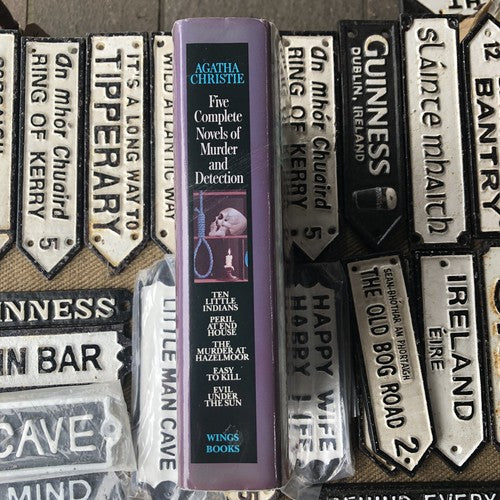 Agatha Christie Five Complete Novels Of Murder And Detection