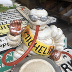 Michelin Man With Compressor Cast Iron