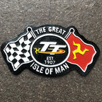 The Great Isle Of Man TT Cast Iron Sign