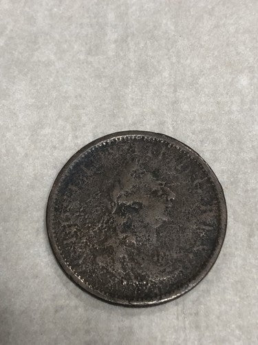 Ireland George 3rd 1805 Hibernia One Penny Copper Coin