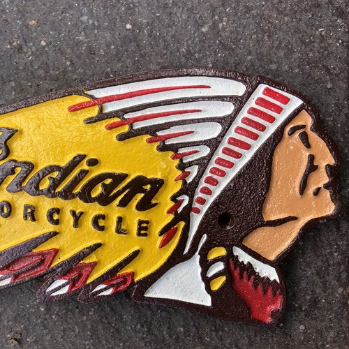 Indian Motorcycle Cast Iron