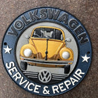 Volkswagen Service & Repair Cast Iron Sign