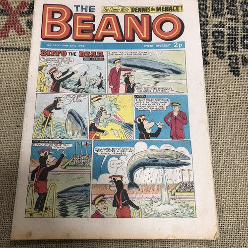 Beano Bundle Of Four 1973 Comics