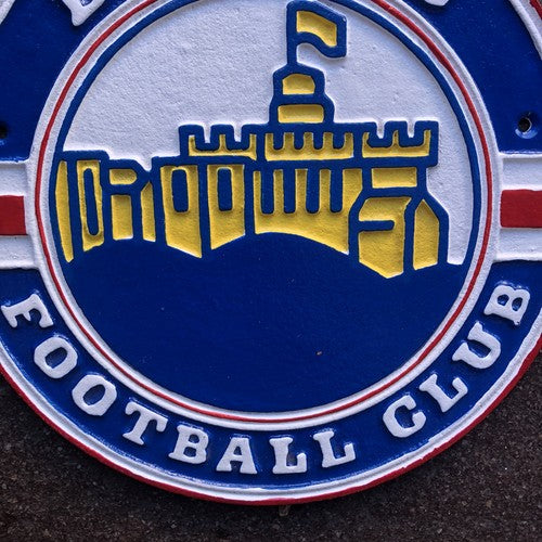 Linfield Cast Iron Sign
