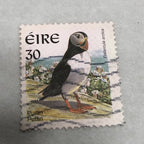 Bird Irish Punt Currency Definitive Postage Stamps