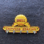 Shell Service Station Cast Iron Key Hook