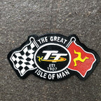 The Great Isle Of Man TT Cast Iron Sign