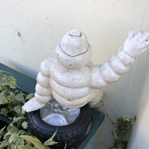 Michelin Man On Tyre Cast Iron