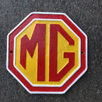 MG Cast Iron Sign
