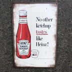 Heinz Metal Sign New Design