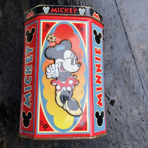Minnie Mickey Mouse Vintage Nestle Tin