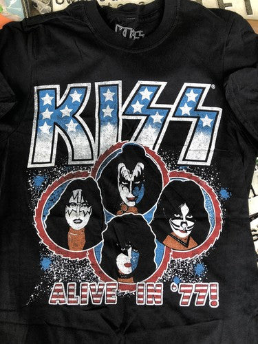 Kiss Alive In â77! Teeshirt Unisex