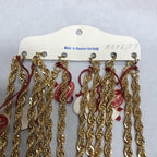 Primor Gold Plated Card Of Six 18 Inch Chains