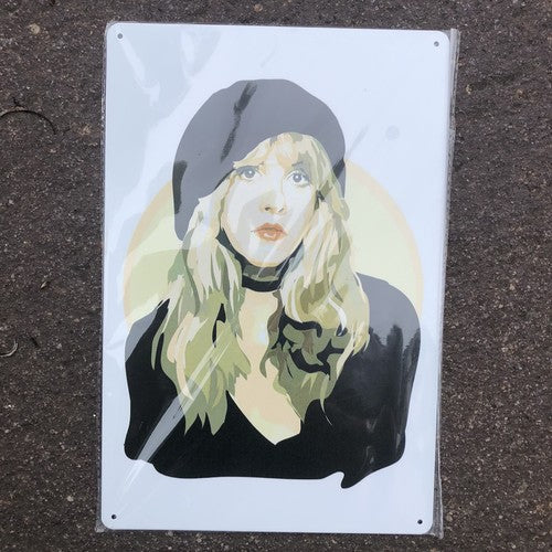 Stevie Nicks Metal Sign