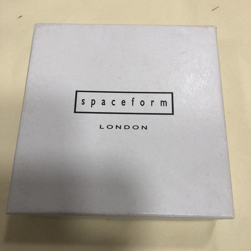 Spaceform Christening Glass Block 3 Inches Square Very Fine Scratch On Front