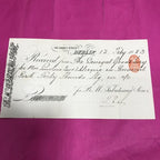 Payment Receipt From The Donegal Grand Jury
