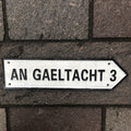 An Gaeltacht Cast Iron Sign Large
