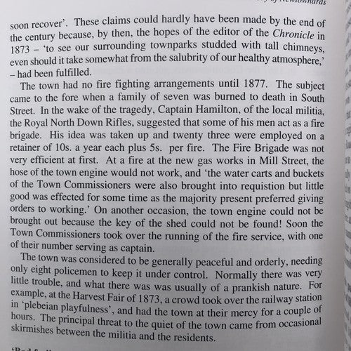 Newtown A History Of Newtownards By Trevor Mccavery