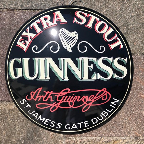 Guinness Dome Sign Metal