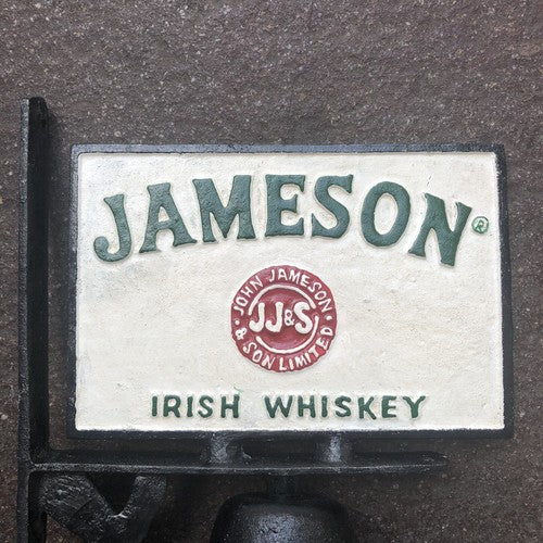 Jameson Irish Whiskey Bell Cast Iron