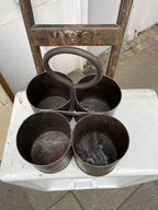 Hand Forged 4 Spice Carrier