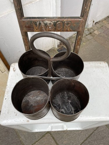 Hand Forged 4 Spice Carrier