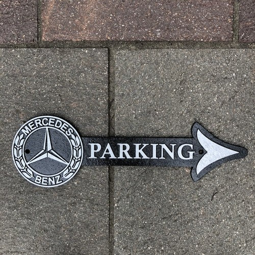 Mercedes Parking Iron Cast Iron