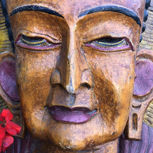 Nepalesen Hand Carved Mask