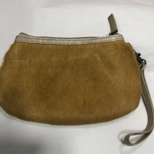 beck sondergaard Eelskin Purse New With Tags Golden Yellow