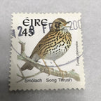 Bird Irish Punt Currency Definitive Postage Stamps