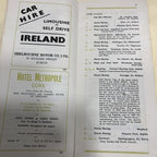 Calendar Of Events Ireland 1955 & Ireland The Western Counties
