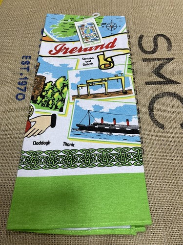 Tea Towel Around Ireland