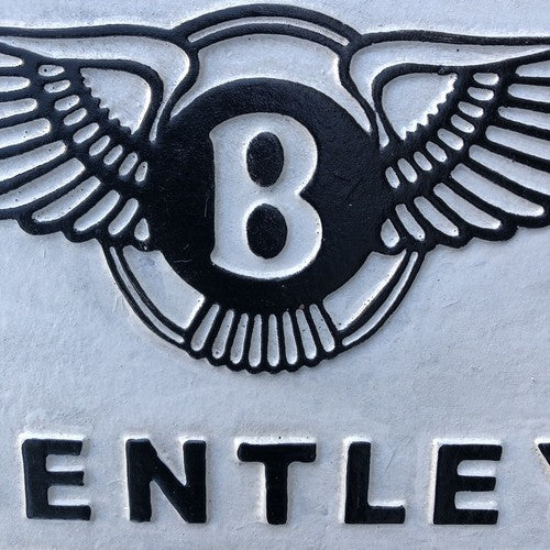 Bentley Cast Iron Sign