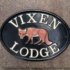 House Plaque Heavy cast Iron