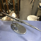 Concorde Large Polished Aluminium Model On Base