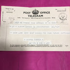 Luxury Greetings Telegrams & Standard Telegrams 1957
