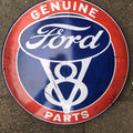 Ford Parts Domed Sign