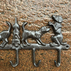 Dog Cast Iron Wall Hanging Hook