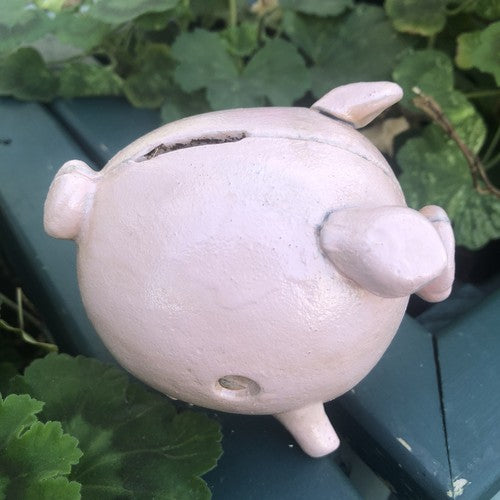 Three Legged Pig Cast Iron Money Bank