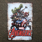 Marvel Avengers Metal Sign New Design